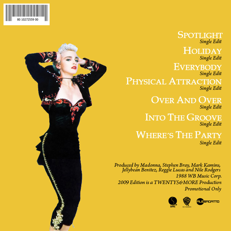 Madonna FanMade Covers: You Can Dance - Single Edits